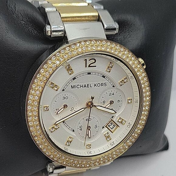 Michael Kors MK5626 Womens Stainless Steel Analog Silver Dial Quartz Watch BC769 - Picture 3 of 10